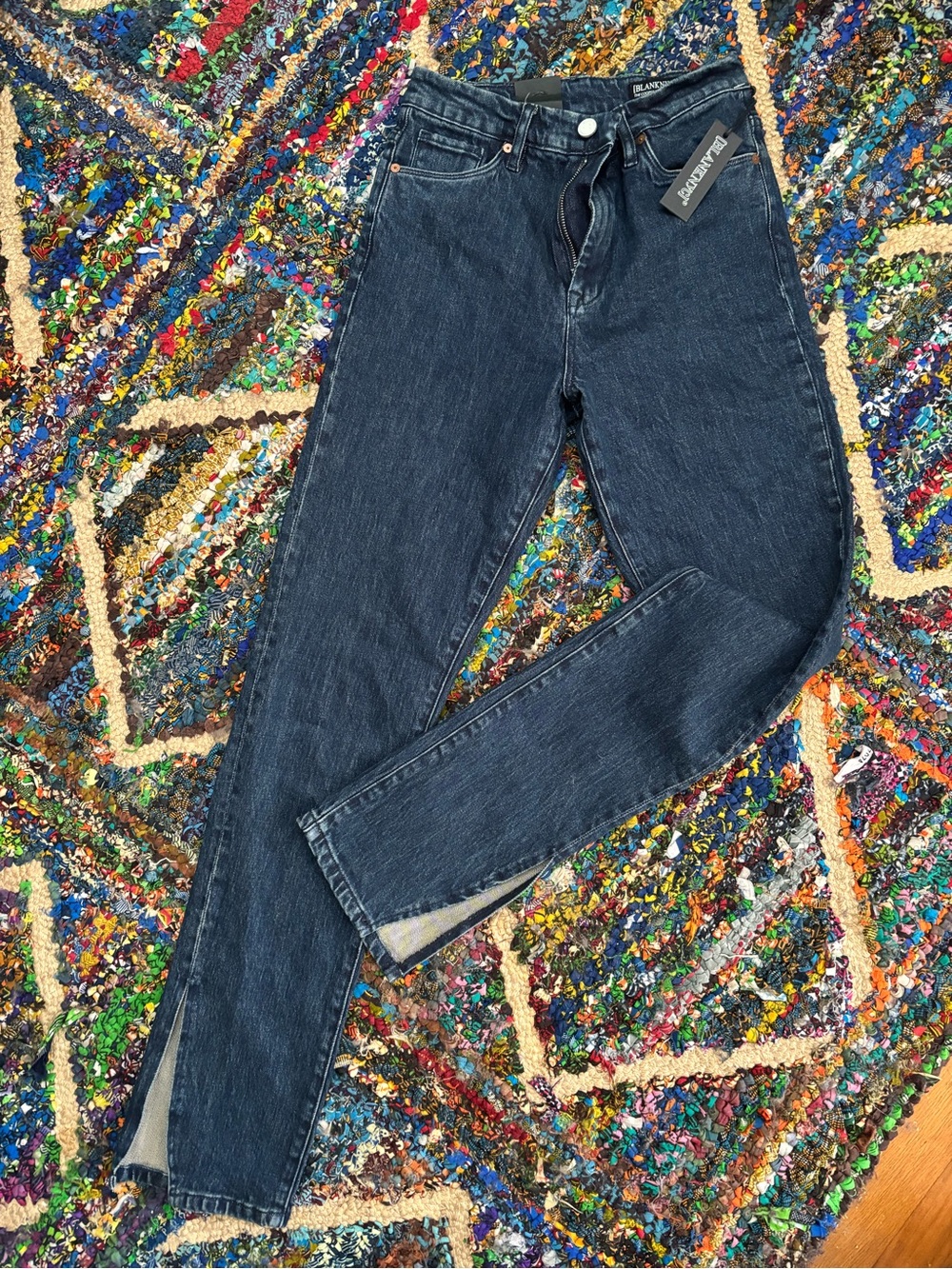 NWT Blank NYC The Cooper Slim Straight w/ Slit